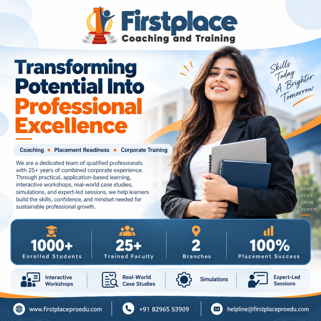 Firstplace CA Course Eligibility in India